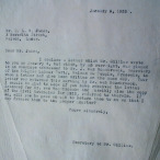 William Gillies letter to C.L.R. James 